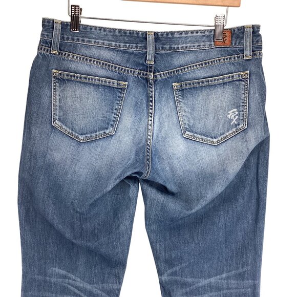 FRX Bootcut Jeans Size 32 Medium Wash Stretch Boot Cut - Picture 6 of 11